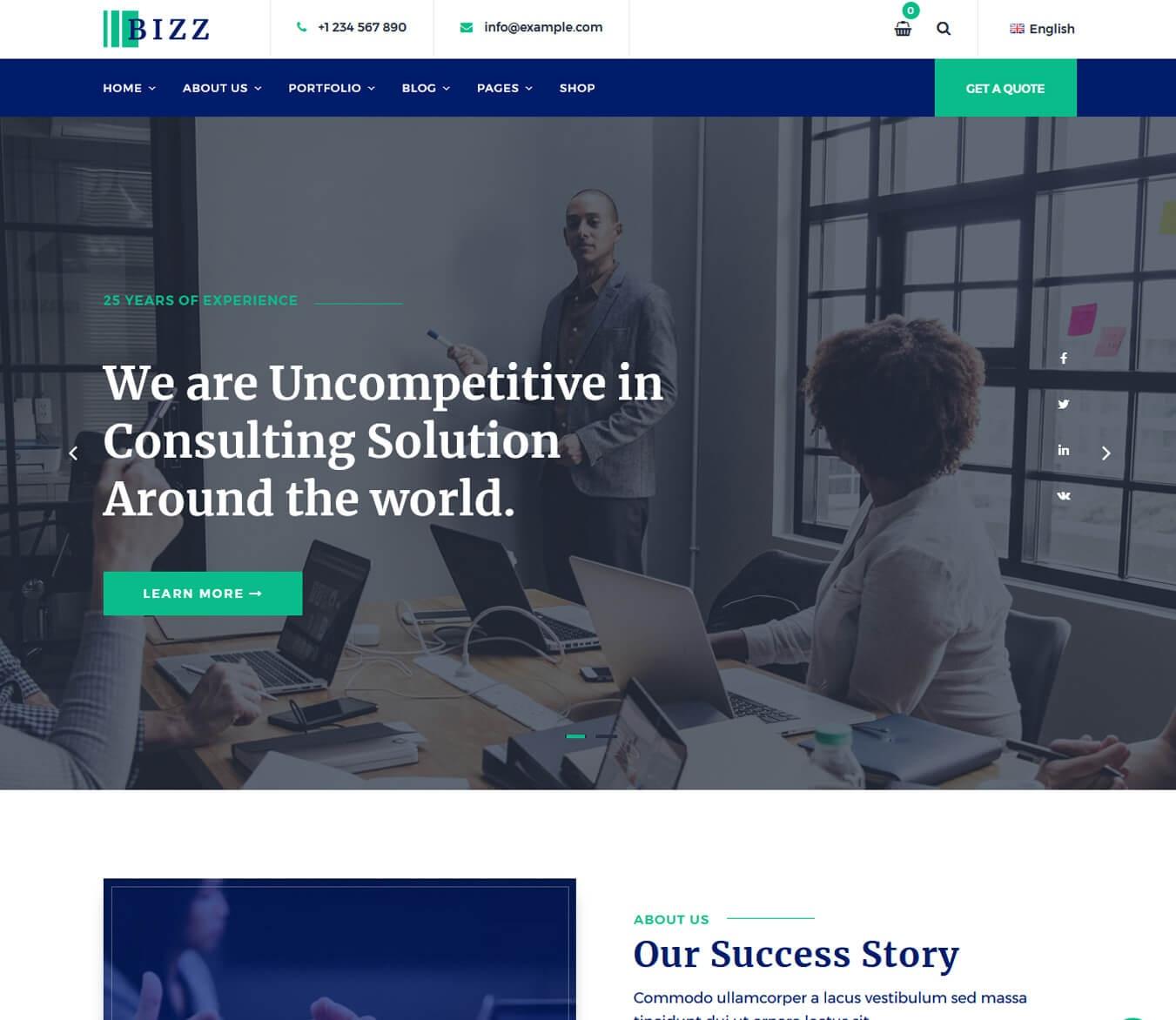 Bizz - Business Consulting and Professional Services