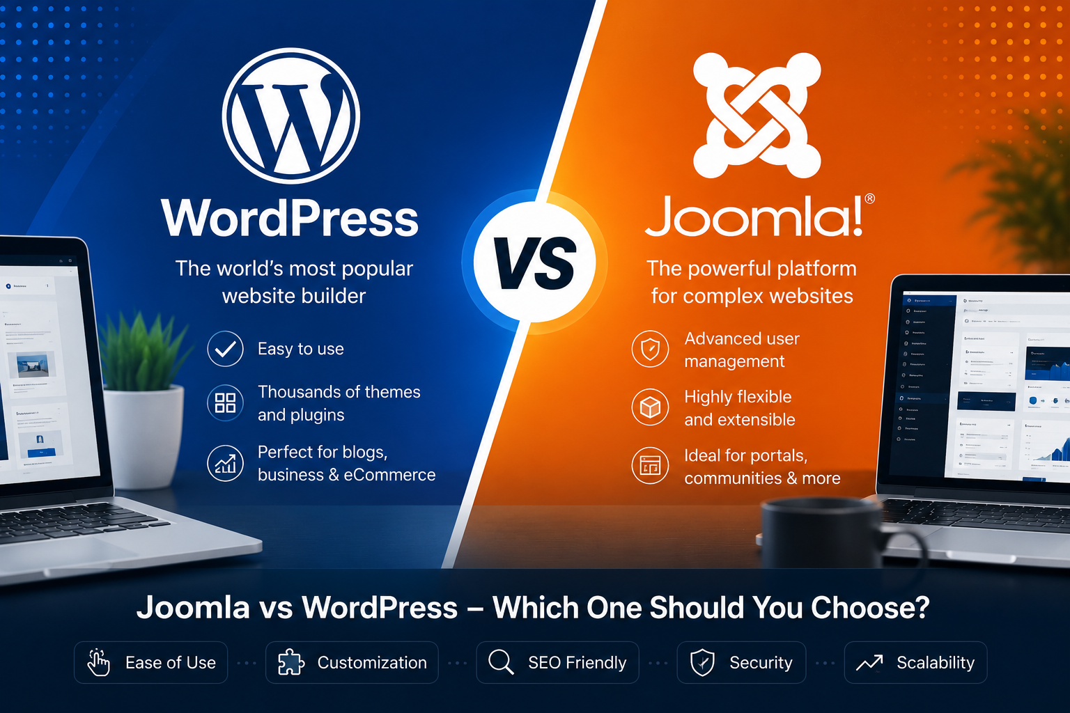 Joomla vs WordPress – Which One Should You Choose?